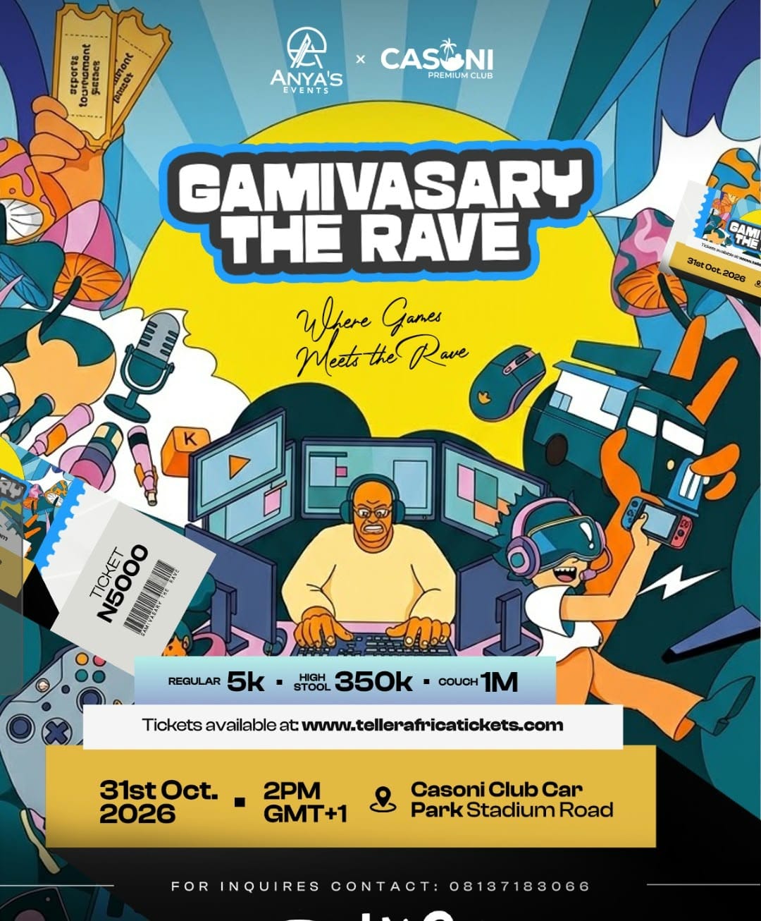GAMIVASARY THE RAVE