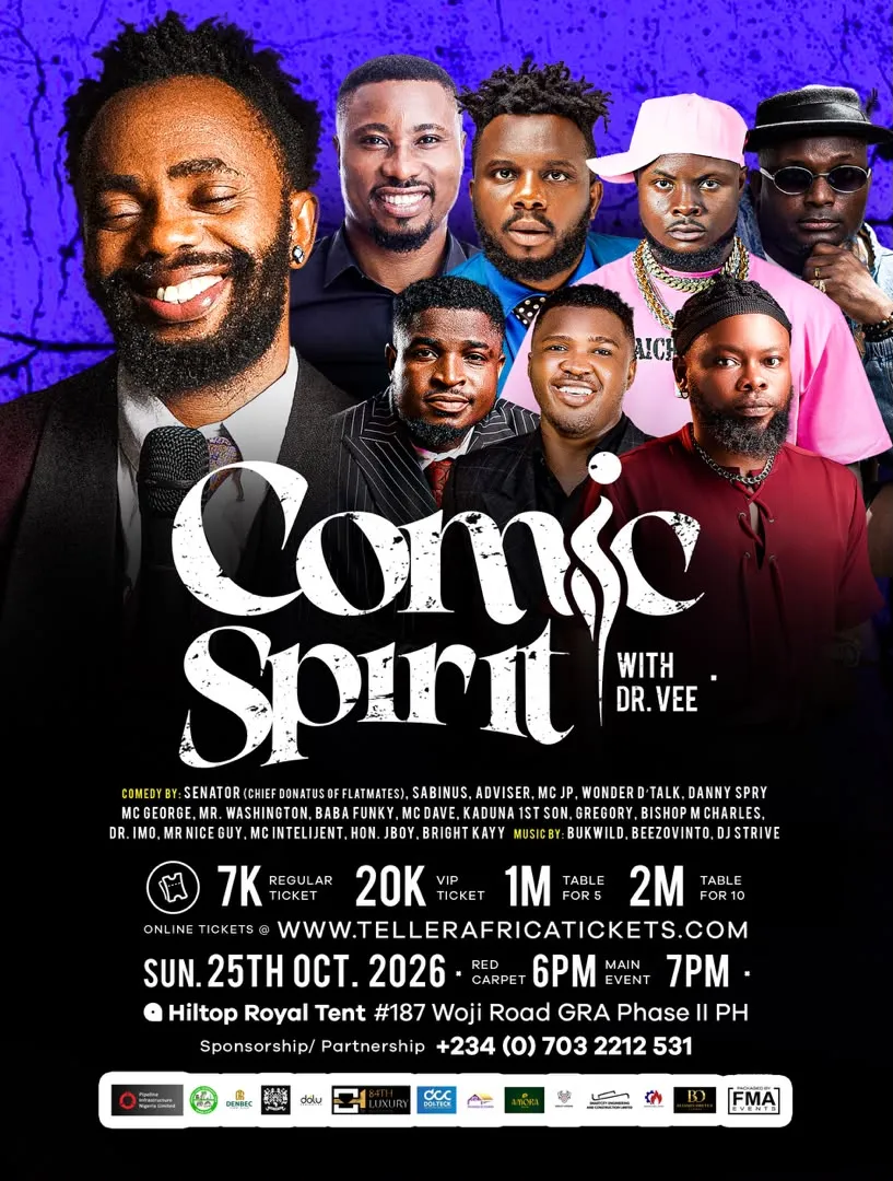 COMIC SPIRIT WITH DR. VEE 2026